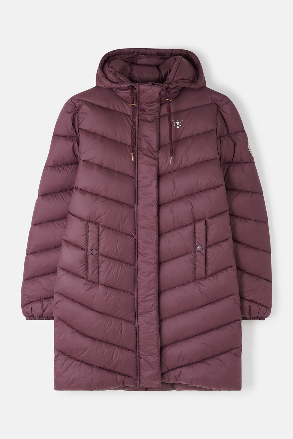 Lighthouse Ladies Laurel Lightly Padded Coat - Cranberry