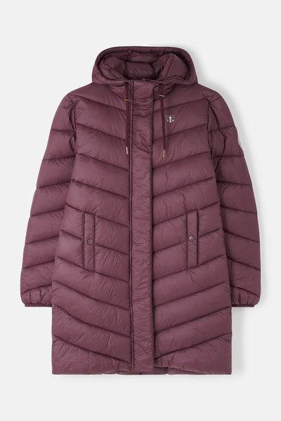 Lighthouse Ladies Laurel Lightly Padded Coat - Cranberry