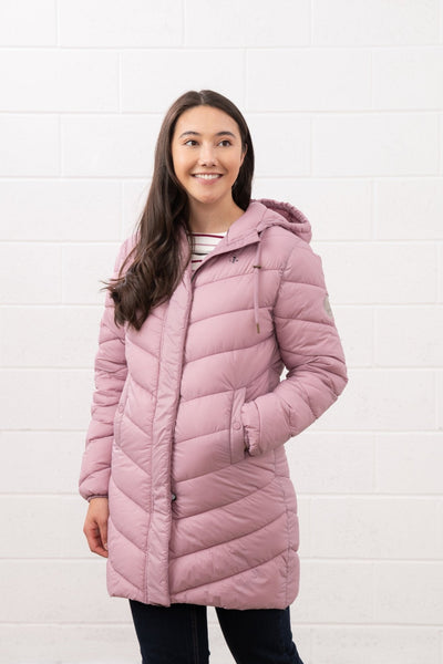 Lighthouse Ladies Laurel Lightly Padded Coat - Wild Rose
