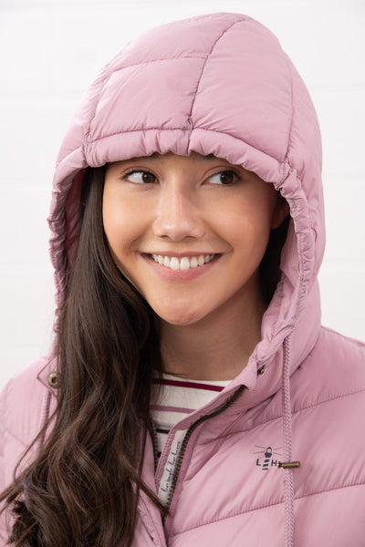 Lighthouse Ladies Laurel Lightly Padded Coat - Wild Rose