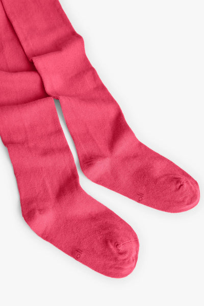 Boboli Girl's Knitted Tights Plain Strawberry Pink