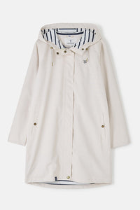 Lighthouse Ladies Long Beachcomber Jacket  Cream