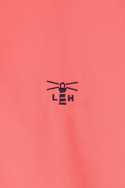 Lighthouse Ladies Long Beachcomber Jacket  Deep Coral