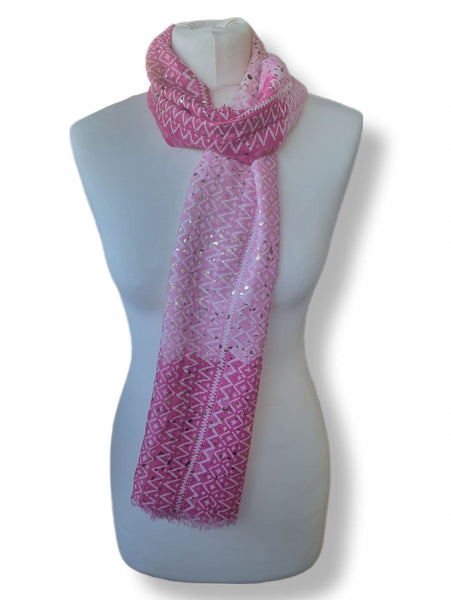 Ladies Large Stripe Print LP3626 Assorted Colours