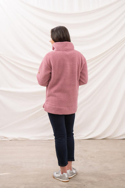 Lighthouse Ladies Coast Fleece - Wild Rose