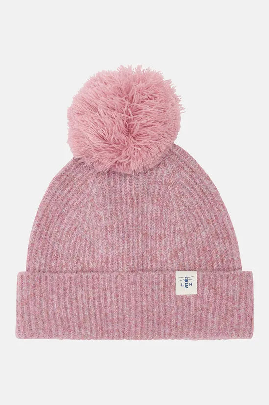 Lighthouse Clothing Hannah Bobble Hat Wild Rose