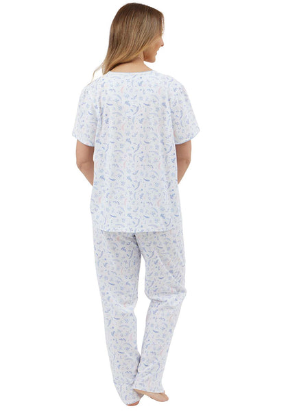 Marlon Short Sleeve Pyjama Harvest Floral Print