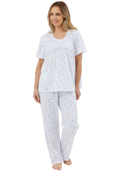 Marlon Short Sleeve Pyjama Harvest Floral Print