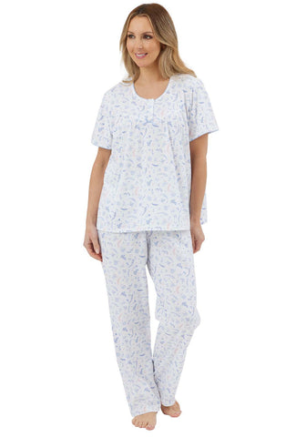 Marlon Short Sleeve Pyjama Harvest Floral Print