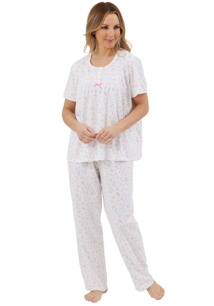 Marlon Short Sleeve Pyjama Harvest Floral Print