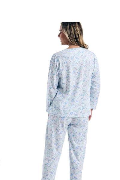 Marlon Long Sleeve Jersey Cotton Pyjama Fun Floral Print