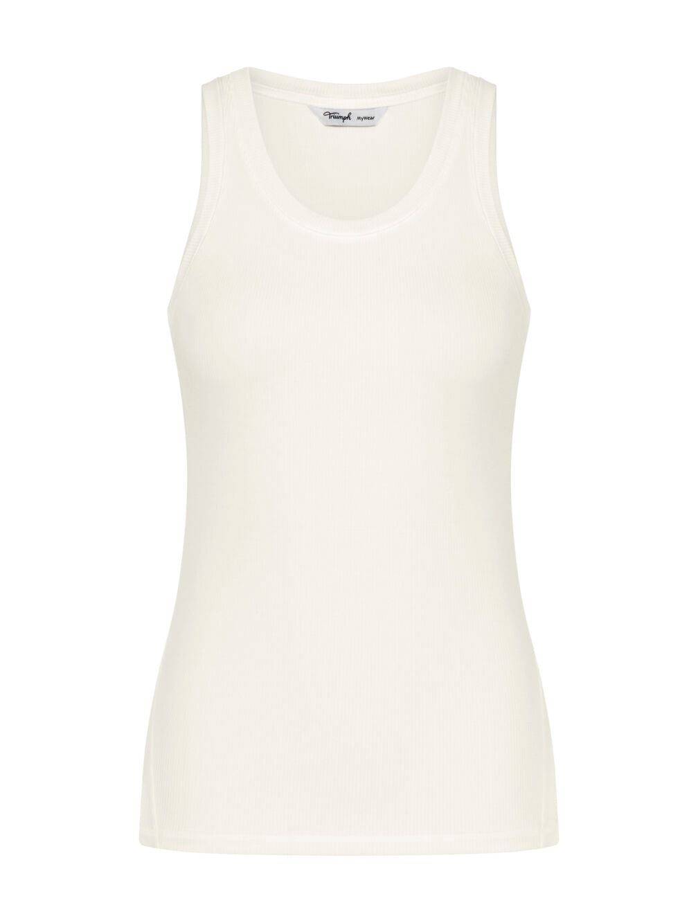 Triumph Ladies Beauty Layers Tank Top Silk White