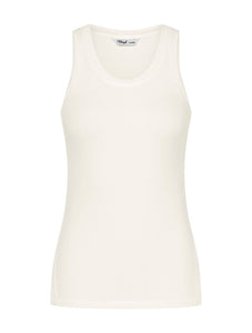 Triumph Ladies Beauty Layers Tank Top Silk White