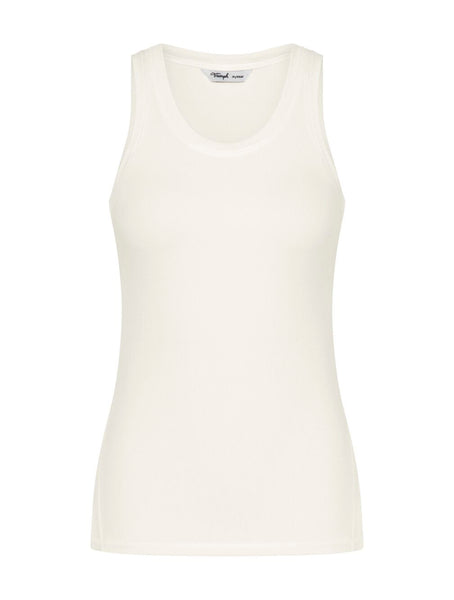 Triumph Ladies Beauty Layers Tank Top Silk White