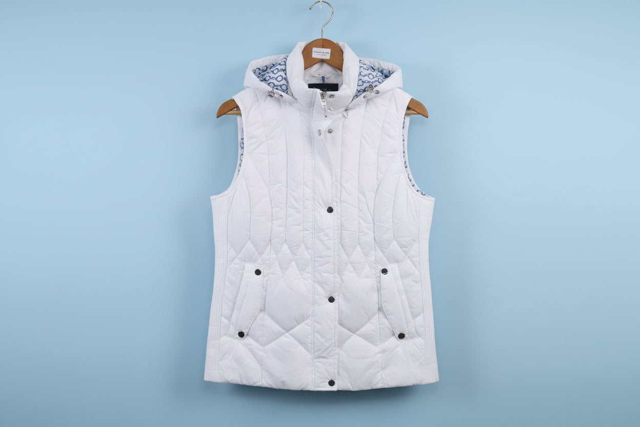 ladies  white  gilet ireland