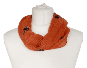 Bee Print Magnetic Scarf MM1923A 3 COLOURS