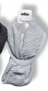 Gold Glitter Crinkle  Magnetic Scarf MM1991 3 Colours