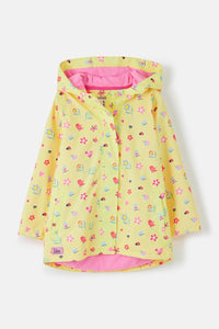 girls  yellow  waterproof  jackets