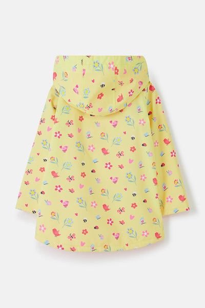 girls  yellow  waterproof  jackets