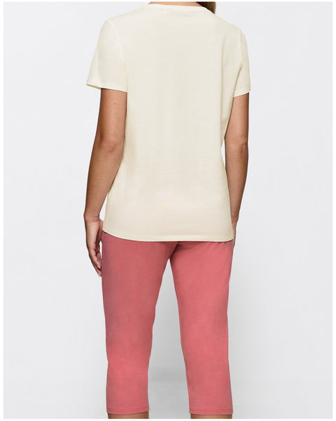 Triumph Pyjamas 10222617 White-Pink
