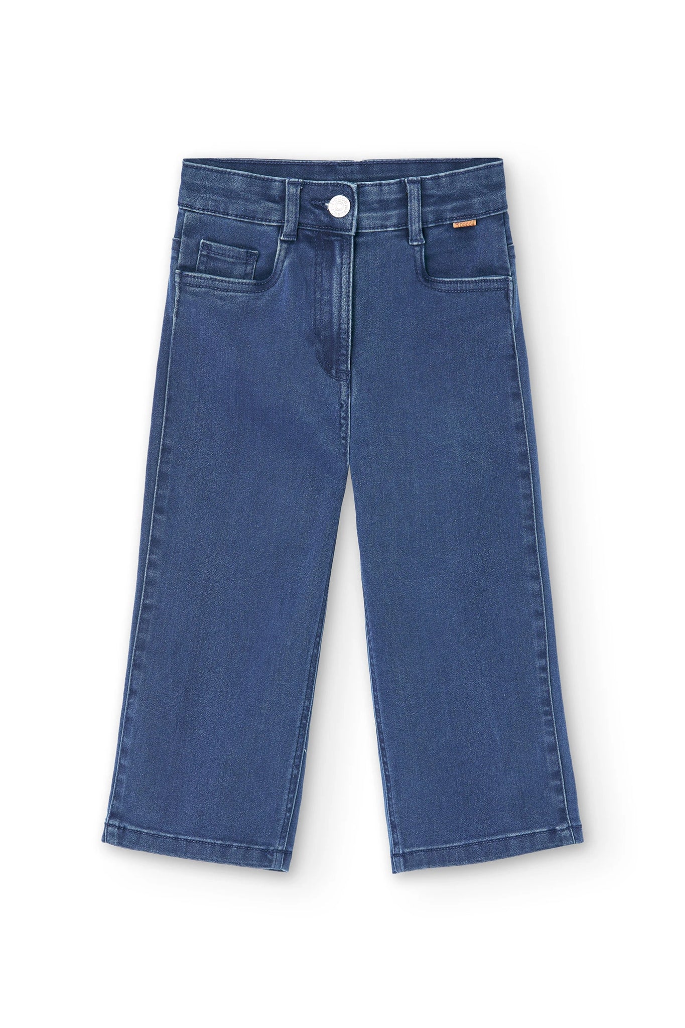 Boboli Girl's Flared Jeans 490542 Blue