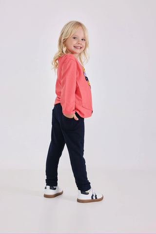 Boboli Girl's Fleece Stretch Leggings 290023-2440