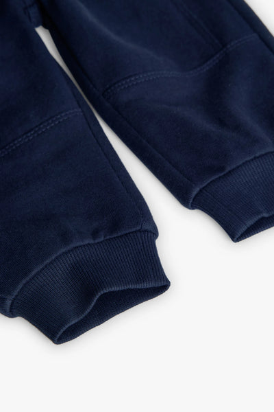 Boboli Boy's Plush Jogpants Navy