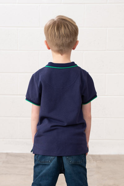 Little Lighthouse Pier Short Sleeve - Green Tractor