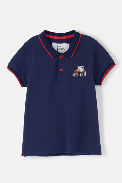 Little Lighthouse Pier Short Sleeve - Red Tractor