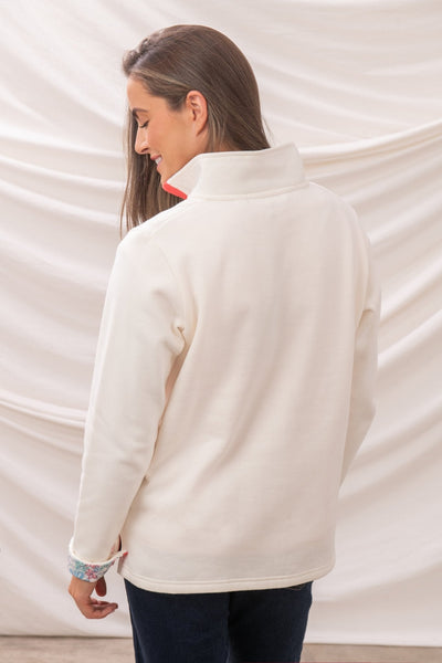 Lighthouse Ladies Shore Sweatshirt - Coconut