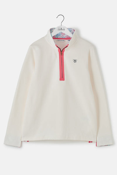 Lighthouse Ladies Shore Sweatshirt - Coconut