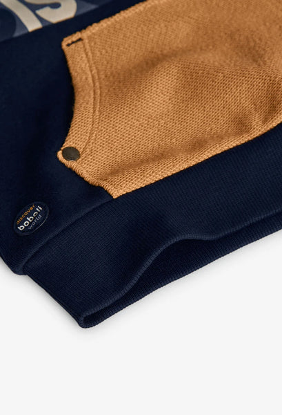 Boboli Boy's Plush Sweatshirt Blue