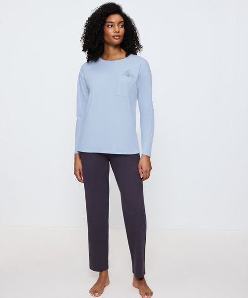 Triumph Pyjama  Sets PK Blue Combination