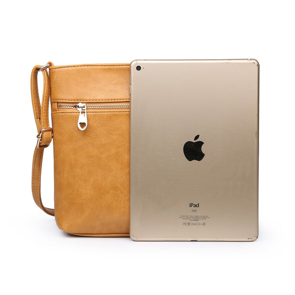LADIES NEW SOFT CROSS BODY BAG 21064 Various Colours
