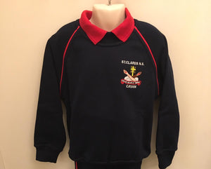 St Clare's N.S. Tracksuit  Top