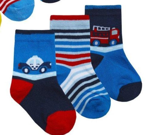 Baby Boy 3 pack Socks 44b916