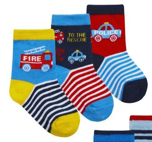 Baby Boy 3 pack Socks 44b916