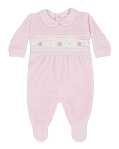 Rapife Spainish Babywear CILANTRO winter babygrow 6049W22 Pink