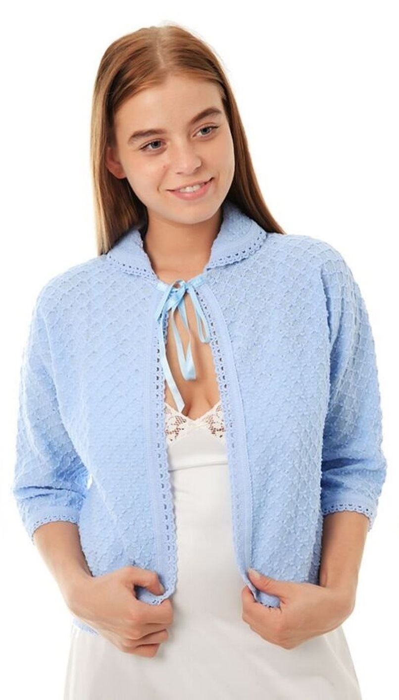 ladies  knitted  bedjackets