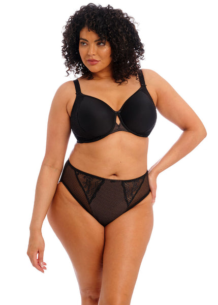 Elomi Charley Bandless Spacer Moulded Bra Black