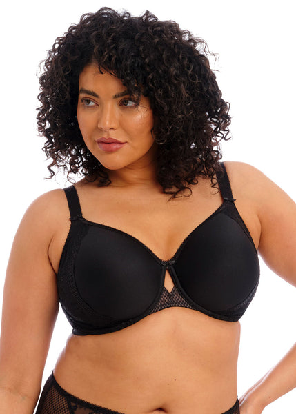 Elomi Charley Bandless Spacer Moulded Bra Black