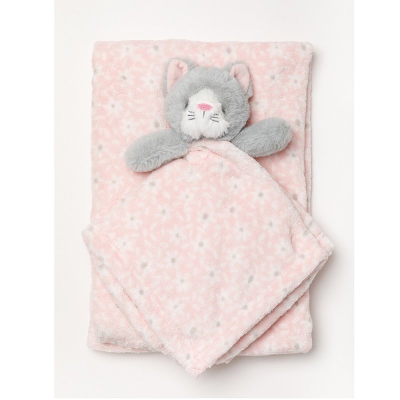 Snuggle Tots Blanket and Comforter Set A24808 Cat