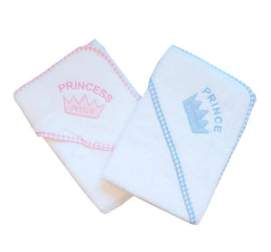 Angel Kids Prince & Princess Hooded Bath Robe-1329