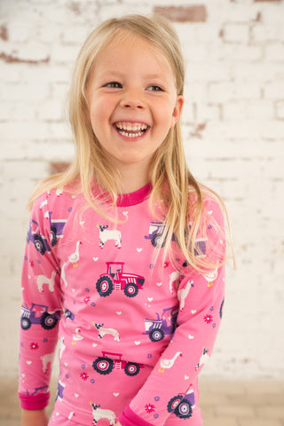 girls  cotton pyjamas