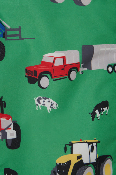Little Lighthouse Alex Gilet - Peagreen Tractor Print