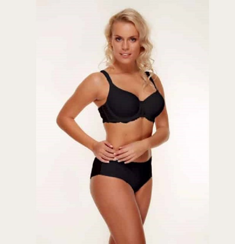 Black  T-Shirt Bra  by  Elbrina