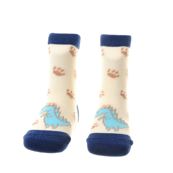 Baby boy Dino and Stars 4 Pack Sock Set