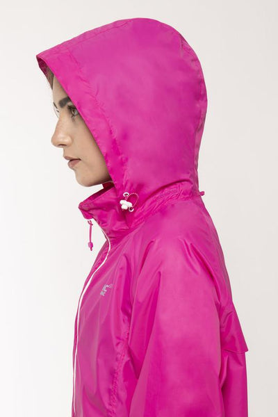 Adults Mac  in A Sac Waterproof Packaway Jacket - Pink