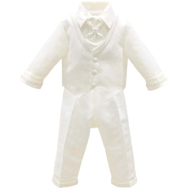 baby boys christening outfit