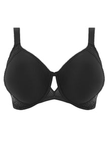 Elomi Charley Bandless Spacer Moulded Bra Black